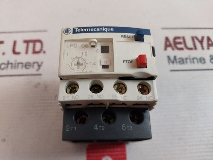 Telemecanique Lrd 06 Overload Relay