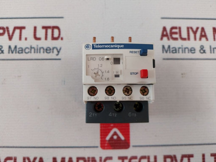 Telemecanique Lrd 06 Thermal Overload Relay 75°C Cu