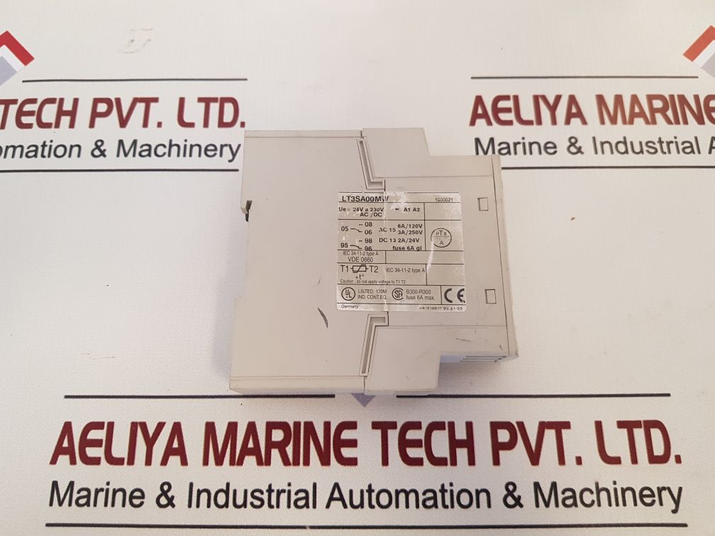 Telemecanique Lt3Sa00Mw Thermistor Protection Relay 6A 230V