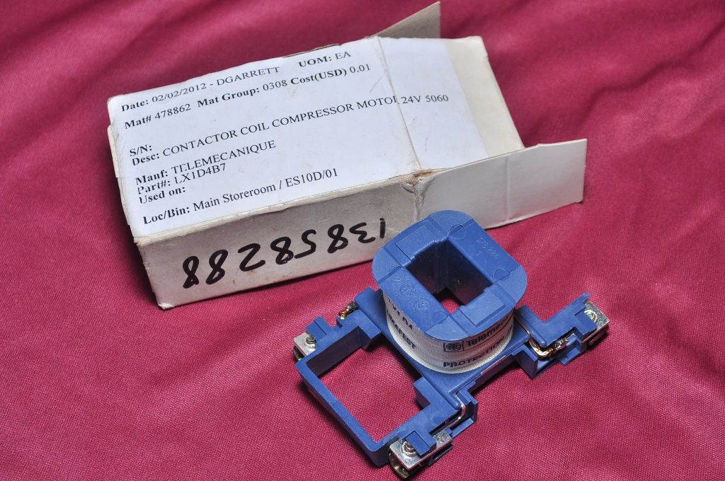 Telemecanique Lx1D4B7 Contactor Coil