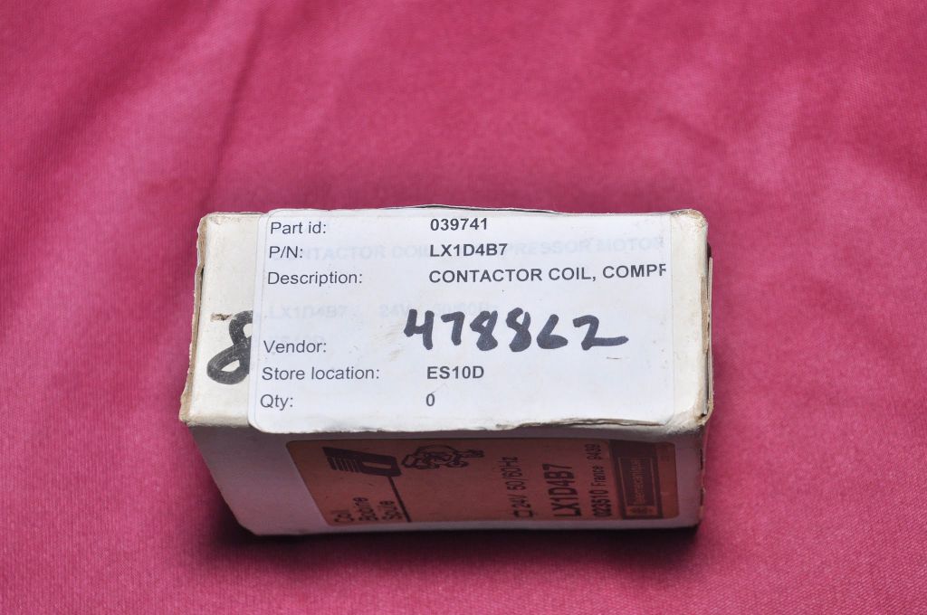 Telemecanique Lx1D4B7 Contactor Coil