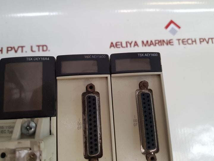Telemecanique modicon tsx premium tsx psy2600,tsx dey16a4,tsx aey1600 rack