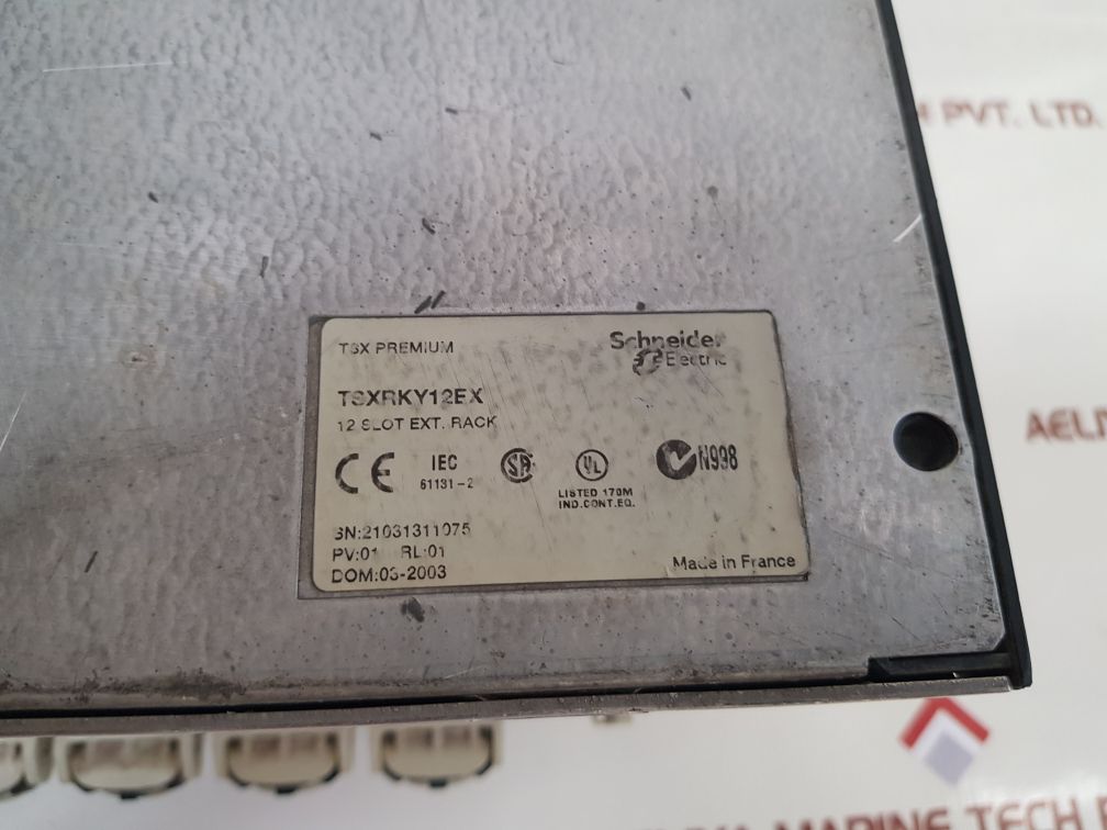 Telemecanique modicon tsx premium tsx psy2600,tsx dey16a4,tsx aey1600 rack