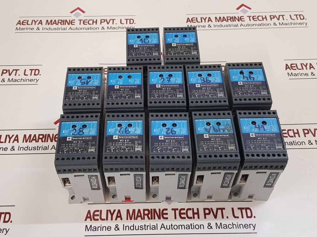Telemecanique Ny2 B 21 Processing Relay