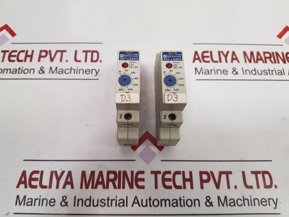 Telemecanique Re1-la003 Time Delay Relay 10-300 Sec