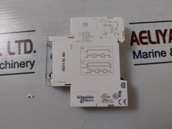 Telemecanique/Schneider Electric RE11 RL MU Din Rail Multi Function Timer Relay
