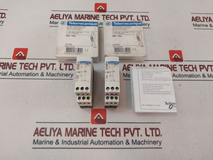 Telemecanique Rm4Tr32 3 Phases Voltage Monitoring Relay 0.1S-10S