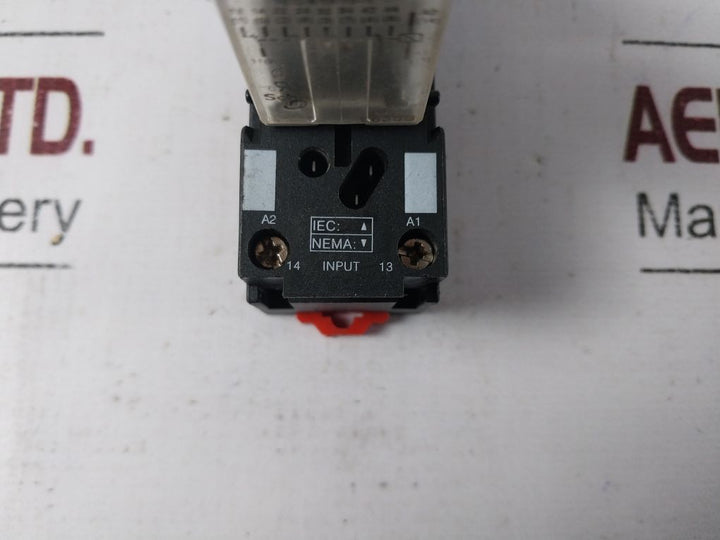 Telemecanique Rxm4Ab2P7 Relay With Rxze2S114M Base