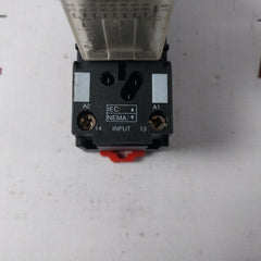 Telemecanique Rxm4Ab2P7 Relay With Rxze2S114M Base