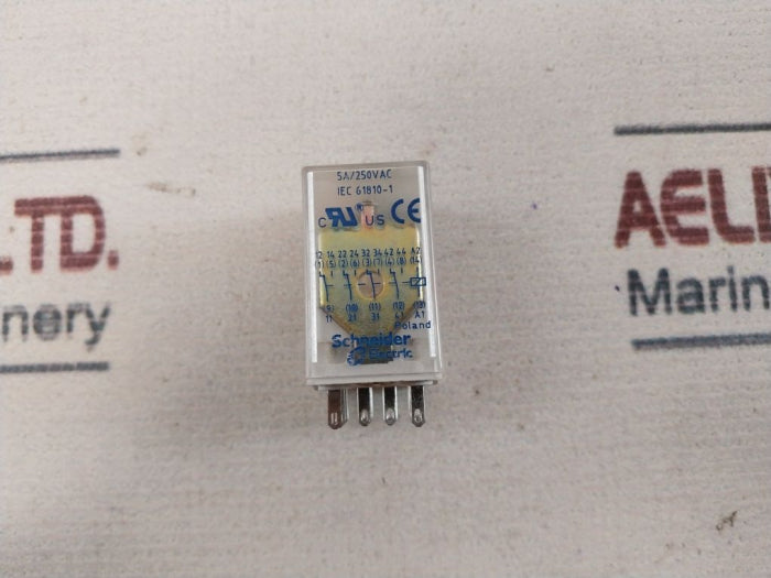 Telemecanique/Schneider Electric Rxn 41G11Bd Miniature Relay 24V Dc 3070400044