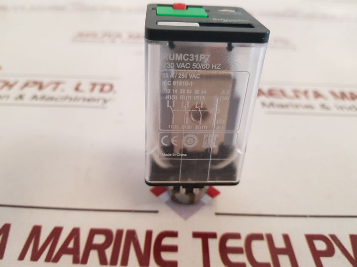 Schneider Electric Rumc31P7 Universal Relay 10A/250 Vac 50/60Hz