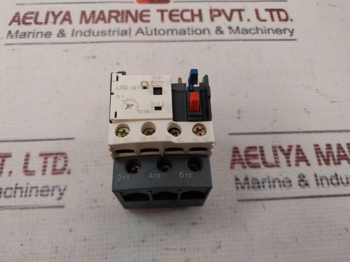 Schneider Electric Telemecanique Tesys Lrd 01 Overload Relay 0.1-0.16a 690v~