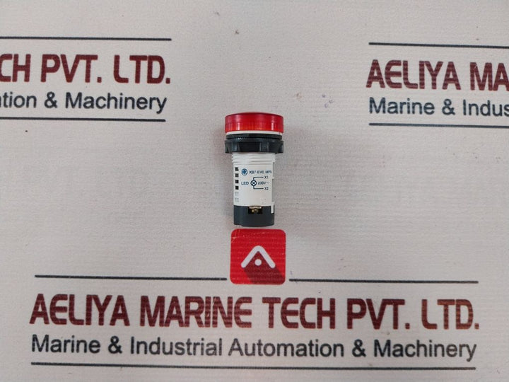 Telemecanique/ Schneider Electric Xb7 Ev04Mpn Panel Mount Red Led Pilot Light