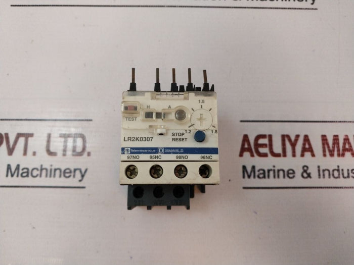 Telemecanique Square D Lr2K0307 Thermal Overload Relay 5A 690V Ac