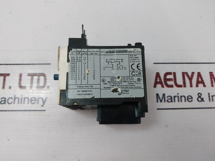 Telemecanique Square D Lr2K0316 Thermal Overload Relay 5A 690V Ac