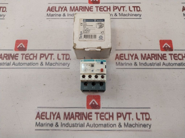 Telemecanique Square D Lrd 07 Thermal Overload Relay 1.6-2.5A