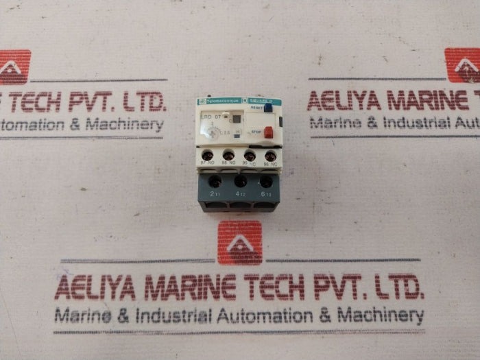 Telemecanique Square D LRD 07 Overload Relay 1.6-2.5 A 690v