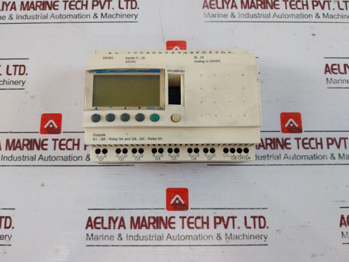 Telemecanique Sr3 B261bd Smart Relay Output Modular, Zelio Logic Series 24vdc 8a