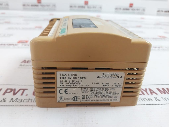 Telemecanique TSX 07 30 1028 Modicon Nano Module 240VAC/30VDC