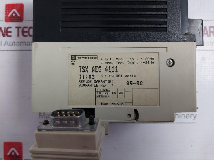 Telemecanique Tsx Aeg 4111 Analog Input Module 4P 100A Nfc 63850