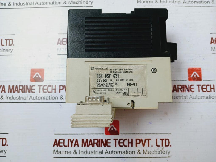 Telemecanique Tsx Dsf 635 6 Point Relay Output Module