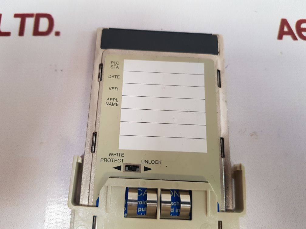 Telemecanique tsxmfpp128k flash memory card