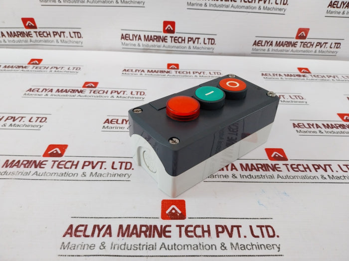 Telemecanique Xal D363M Dark Grey Station/Green Flush/Red Flush Pushbutton Ip65