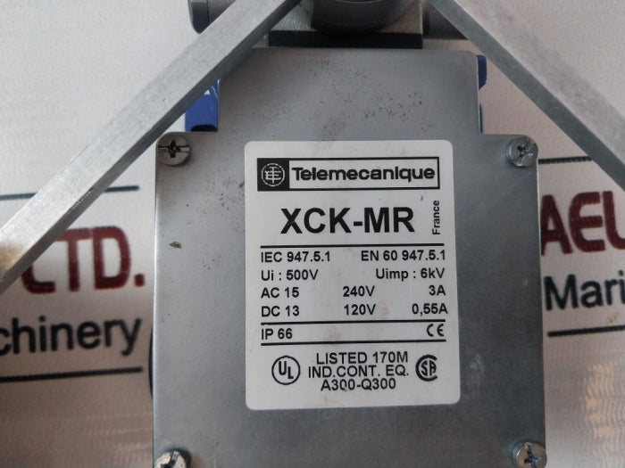 Telemecanique Xck-mr Limit Switch Ip 66 Ac 15 240V 3A