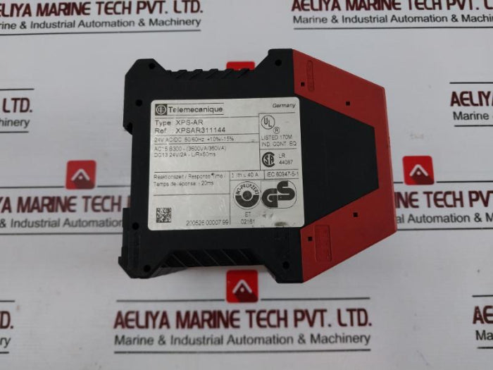 Telemecanique Xps-ar Safety Relay 24V Ac/Dc 50/60Hz Xpsar311144