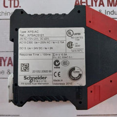 Telemecanique Xpsac5121 Safety Relay 24V-ac/Dc 100Ms En/Iec 60947-5-1
