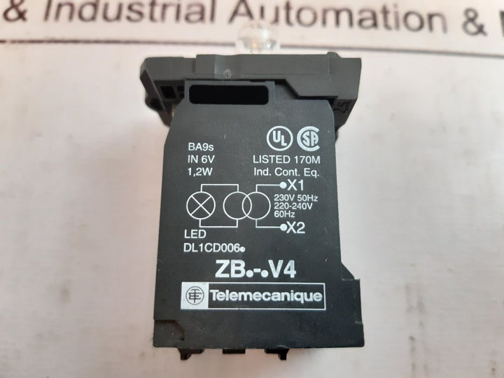 Telemecanique Zb.-.V4 &nbsp;Pilot Light 50-60Hz