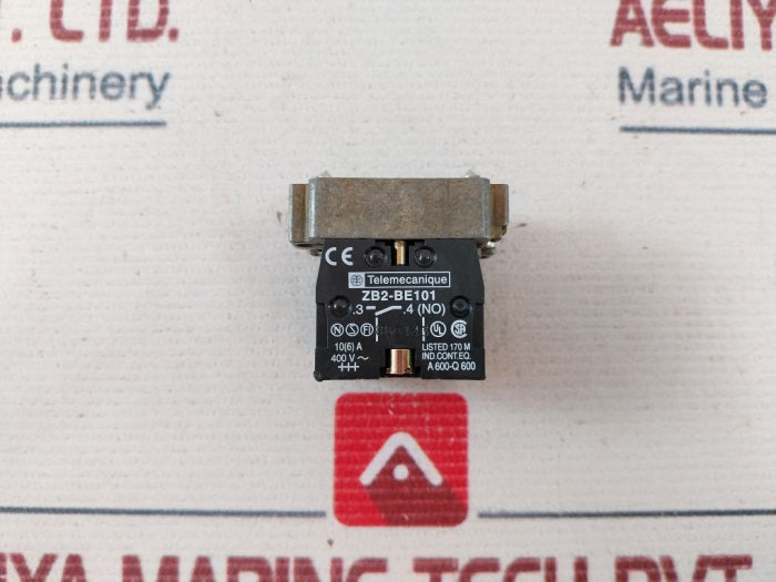 Telemecanique Zb2-be101 Contact Block 10(6)A 400V~