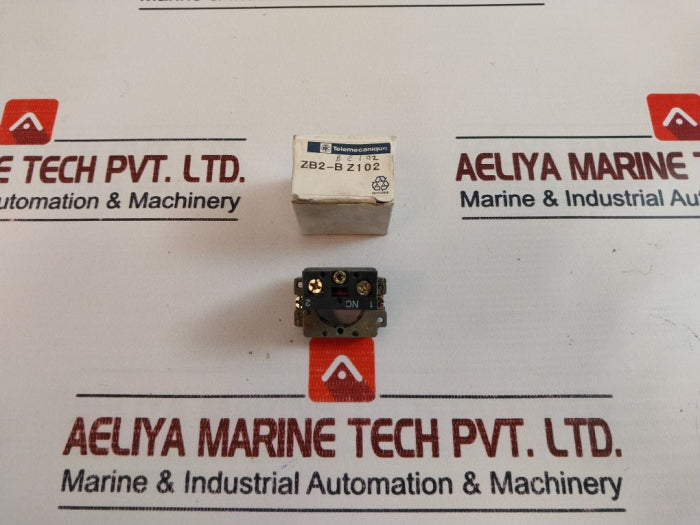 Telemecanique Zb2-bz102 Push Button Contact Block With Base 10A