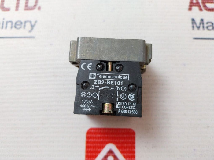 Telemecanique ZB2-BZ103,ZB2-BE101 Contact Blocks W/ Mounting Base 400V