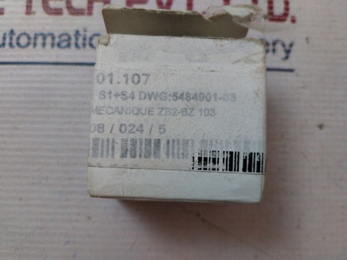 Telemecanique ZB2-BZ103,ZB2-BE101 Contact Blocks W/ Mounting Base 400V