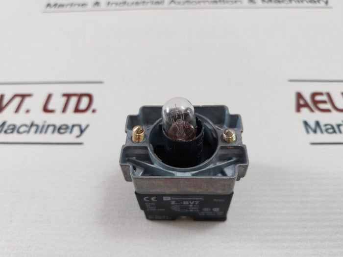 Telemecanique Zb2 Bv7 Body For Pilot Light 130V