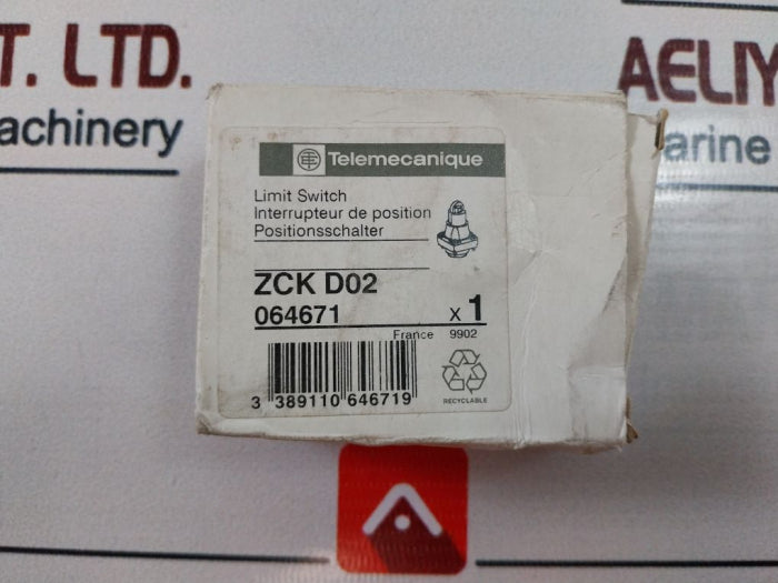 Telemecanique Zck-d02 Limit Switch C9902 9902
