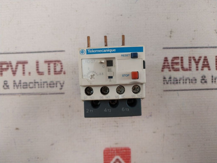 Telemecanique/Schneider Electric Lrd 07 Thermal Overload Relay 1.6-2.5A 690V~