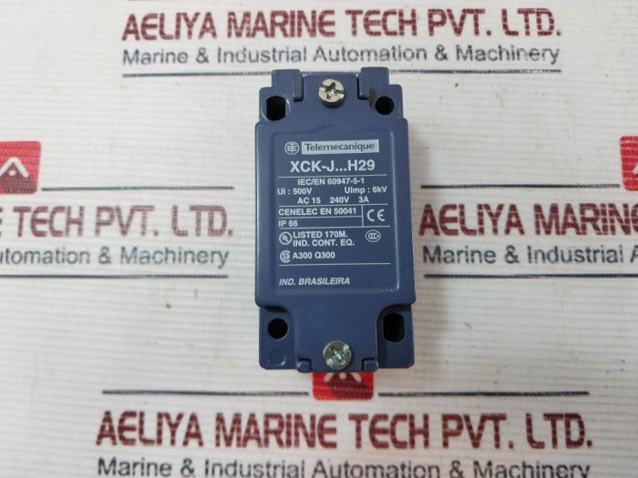 Telemecanique/Schneider Electric Zck J1H29 Limit Switch Ac 15 240V 3A