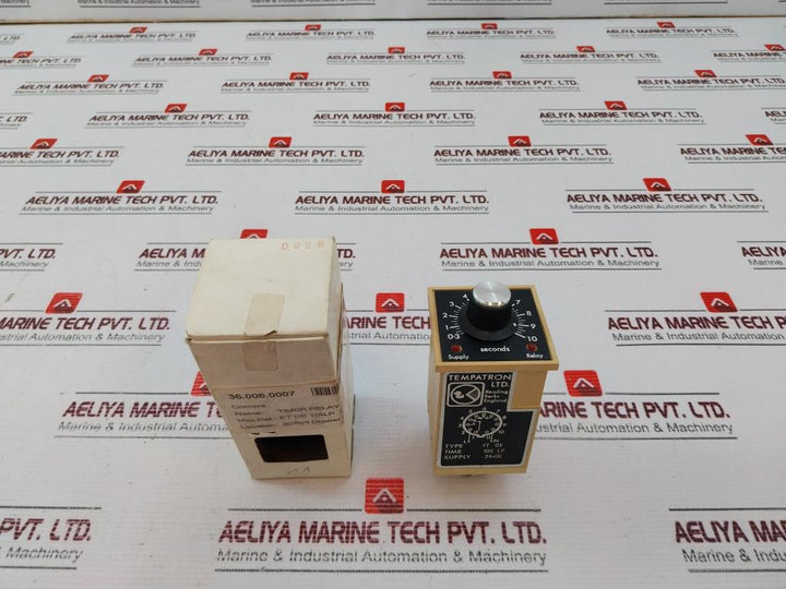 Tempatron Ft De Timer Relay 10S Lp 24Vdc