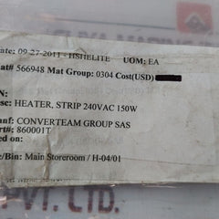 Tempco Csh00059 Strip Heater 860001T