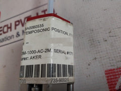 Temposonics Ddm-1000-ac-2M Position Sensor F/Cylinder Ba0060535