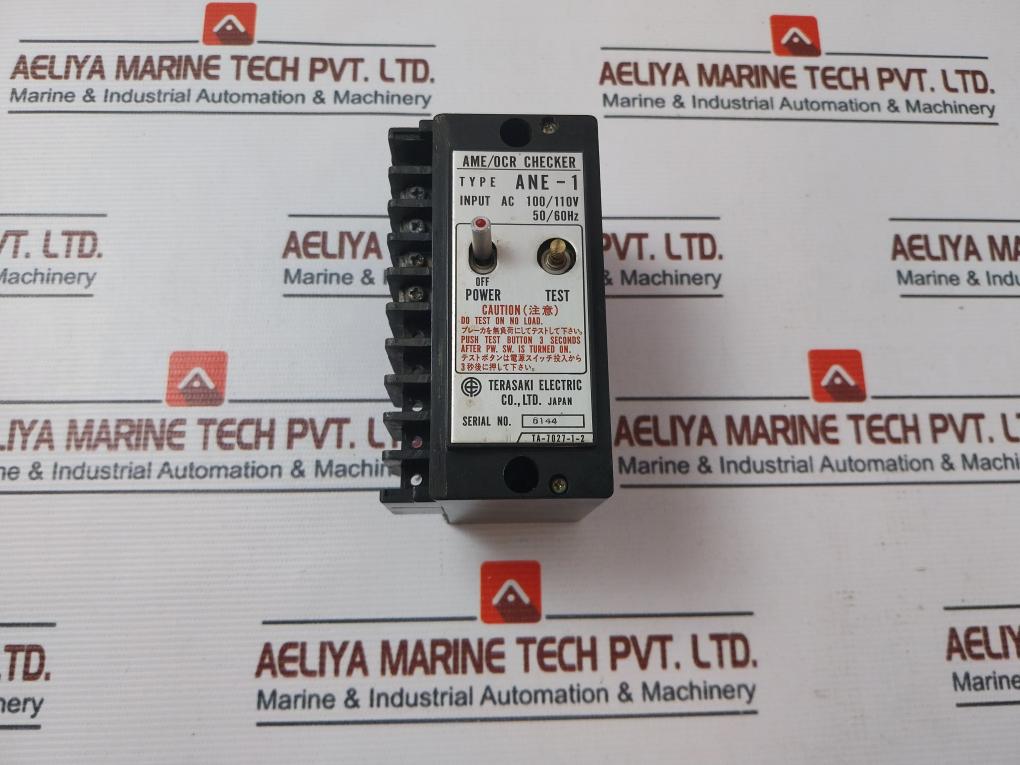 Terasaki Electric Ane-1 Amc/Ocr Checker 50/60Hz