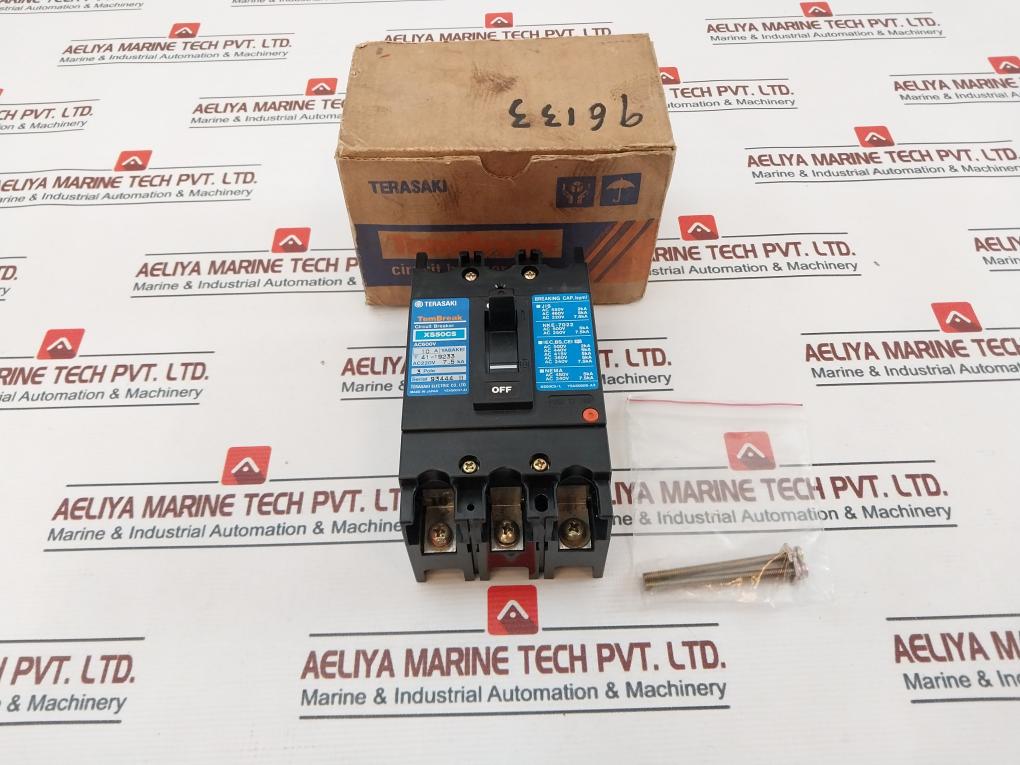 Terasaki Electric Xs50Cs 3 Pole Circuit Breaker 10A