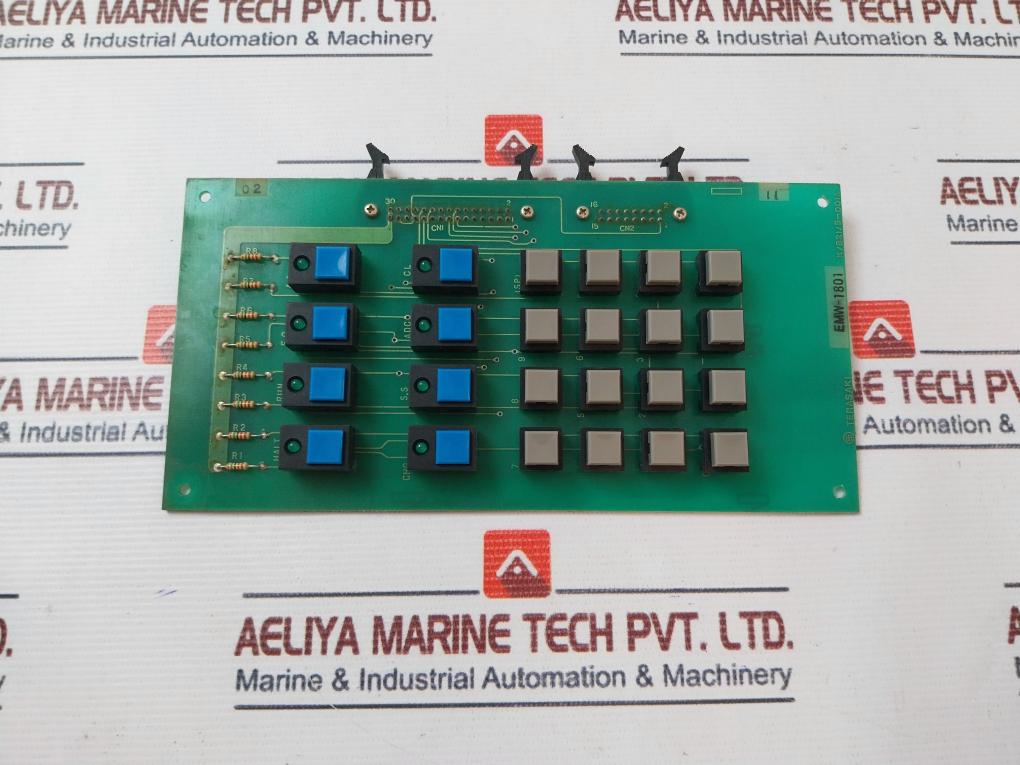 Terasaki Emw-1801 Printed Circuit Board K/821/5-001A