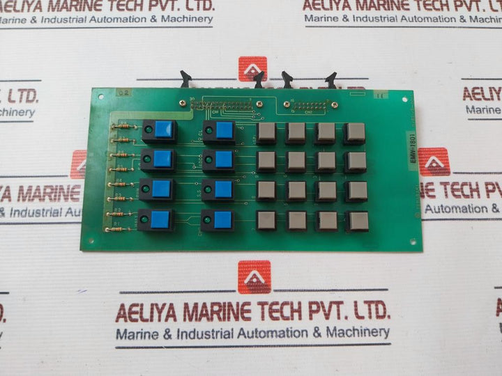 Terasaki Emw-1801 Printed Circuit Board K/821/5-001A