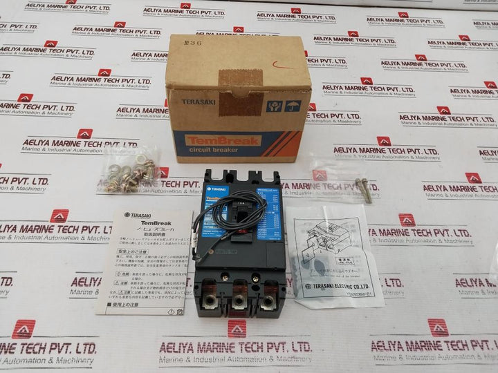 Terasaki Xs100Ns Circuit Breaker 3 Pole 15A 5060Hz