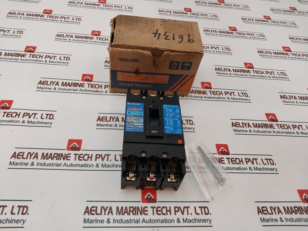 Terasaki Xs50Cs 3 Pole Circuit Breaker 10A Ac600V