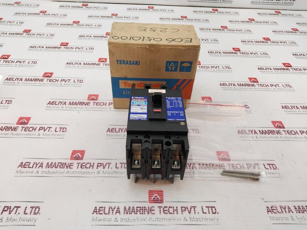 Terasaki Xs50Nb Tem Break Circuit Breaker 50A 3 Pole 5060Hz