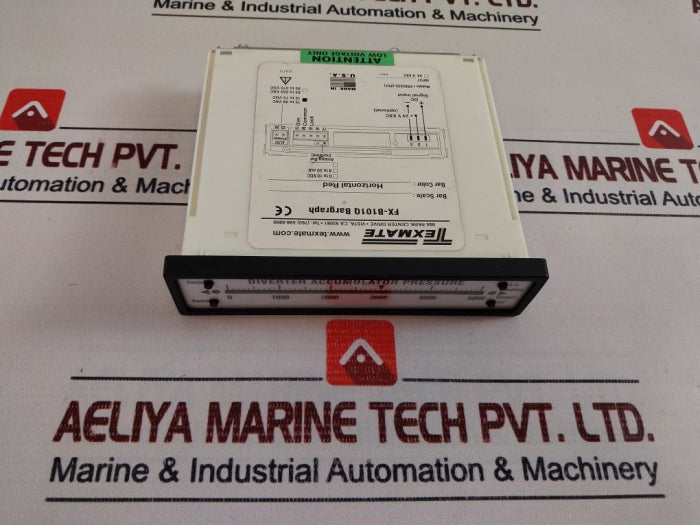 Texmate Fx-b101Q Bargraph Diverter Accumulator Pressure 0-5000